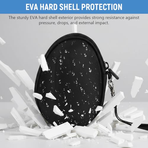 Image of ZORBES Compatible with MX Vertical Mouse Case, EVA Hard Shell Travel Bag | Protective Storage, Scratchproof Surface, Waterproof Design, Soft Plush Liner, Portable Carrying Design for Daily Travel