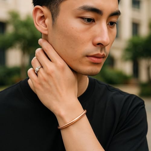 Tibetan Hand Crafted Copper Medicine Bracelet from Nepal (11)3