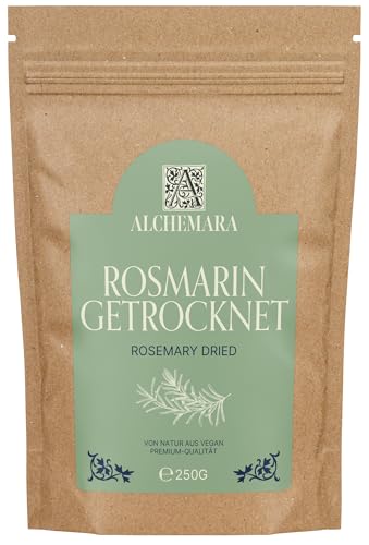 Romero Alchemara (250g) – Romero Especia – Especias Suavemente Secadas Ideales para Cocinar – Especias Aromáticas