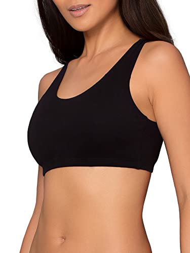 Image of Fruit of the Loom Women's Built Up Tank Style Sports Bra Value Pack