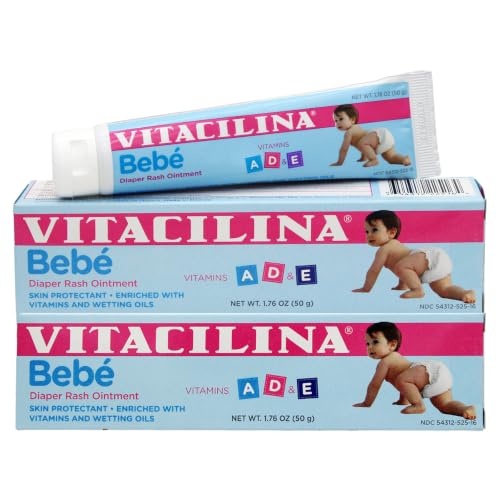 Vitacilina Bebe, Diaper Rash Ointment, Skin...