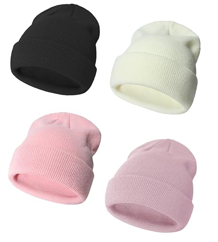 Image of ENBAOHUI Baby Beanie Hat Newborn Winter Warm Knit Hat Kids Soft Beanie Cap Boys Girls Winter Warm Knit Hat
