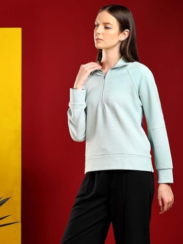 Image of KOTTY Women's Stylish Pullover Sweatshirt Ideal for Winter and Layered Looks