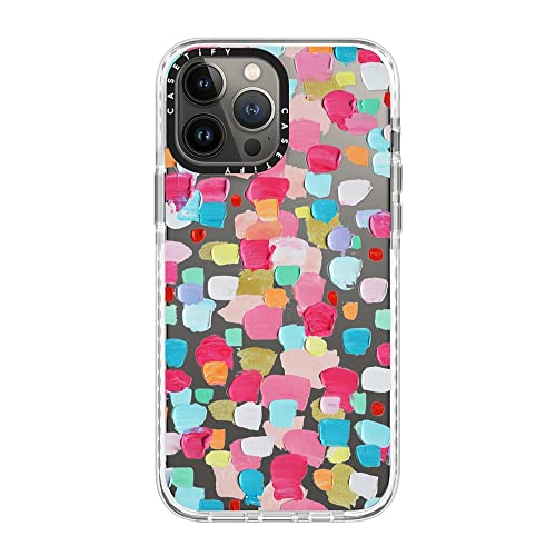 Casetify Impact Case For Iphone 13 Pro Max - Magenta Confetti - Clear Frost #TOP7