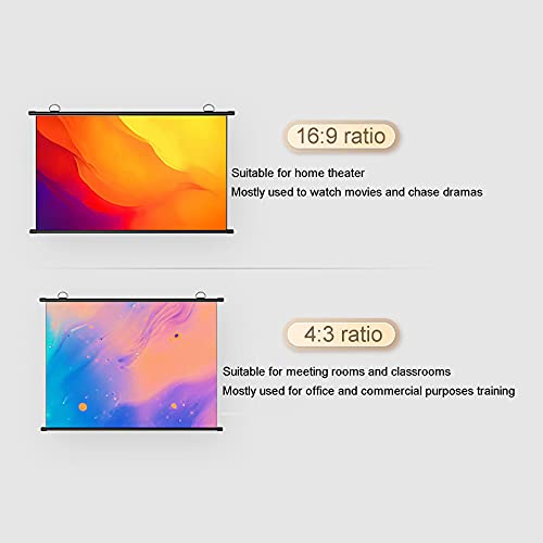 Pantalla para proyector plegable 100 pulg 4:3 miniatura 5