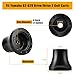 Golf Cart Steering Wheel Adapter Hub for Yamaha G2-G29 Drive/Drive 2 Golf Carts with 5-6 Holes Golf Cart Steering Wheel