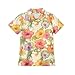 Xpyeesfuen Mushroom Girls's Golf Polo Short Sleeve Collared Lightweight Moisture Wicking Tennis Athletic Print T-Shirts All-Day Comfort