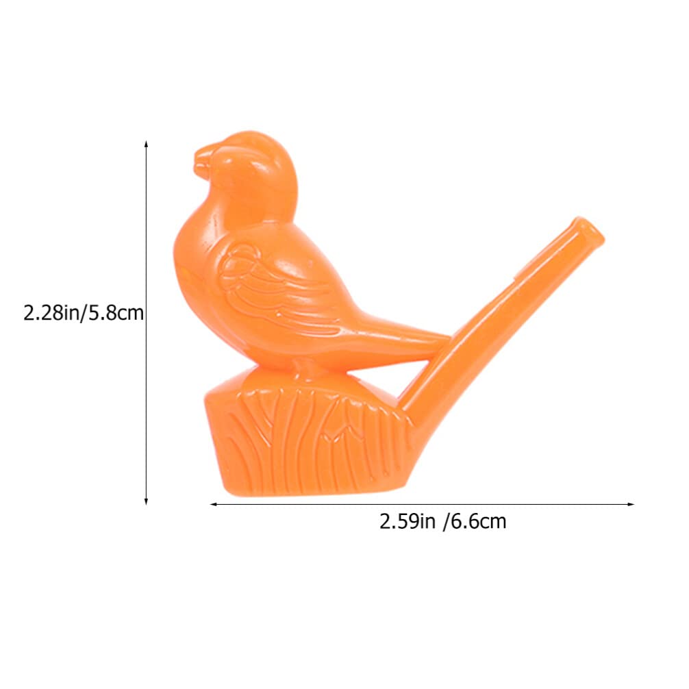 STOBOK 24Pcs Bird Water Whistle Plastic Bird Whistle Colorful Musical Instrument Toy for Party Favors Bath Play Fun - Image 3