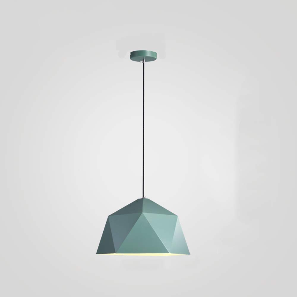 Suspension LED verte pour illuminer un comptoir de bar sombre
