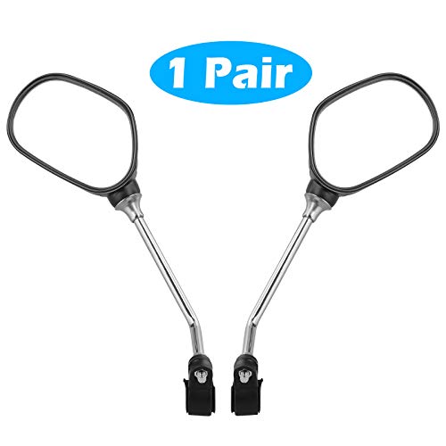 2 Pack Fahrradspiegel, Fahrradrückspiegelglaslinse, Lenker Fahrradspiegelglaslinse, Bar-End-Mountainbike-Spiegel für Fahrrad Radfahren