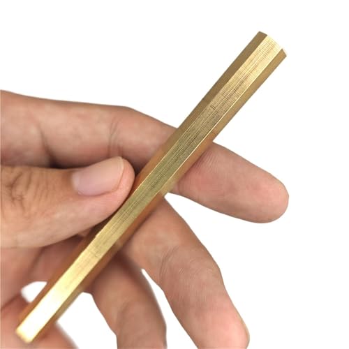 TUBENEXIAN 真鍮六角棒 3本 真鍮六角棒 12mm 13mm 14mm 15mm 16mm 17mm 18mm 19mm 20mm CNC(20x1000mm)