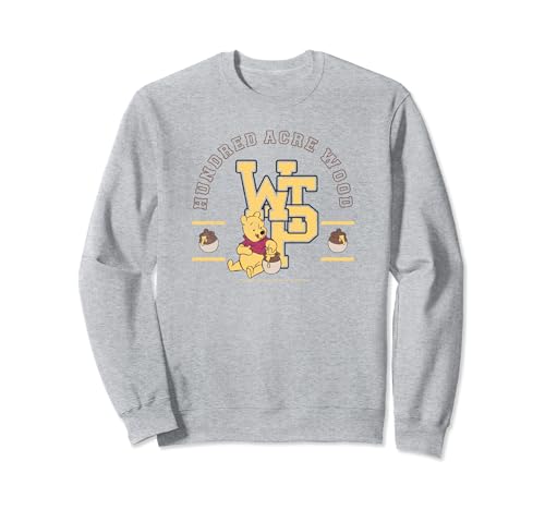 Sweat à capuche et col rond Disney motif lettre universitaire coupe unisexe