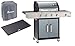 Produktbild Gasgrill Barbecue of The Champion PTS 4.1 Anthrazit Gratis dazu Schutzhülle + Grillplatte