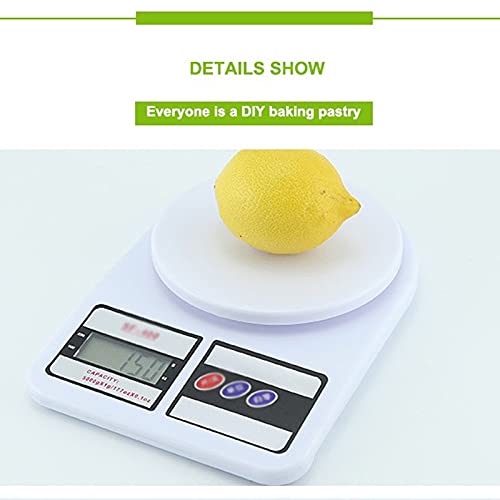 Liudan 10kg 1g Digital Scales Household Kitchen Platform Weight Electronic Balance Baking Measuring Food Cooking Tools