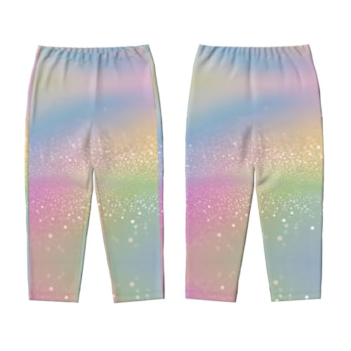 Pajama Pants Pajama Bottoms with Elastic Waistband Sleepwear Lounge PantsColorful Glitter 13