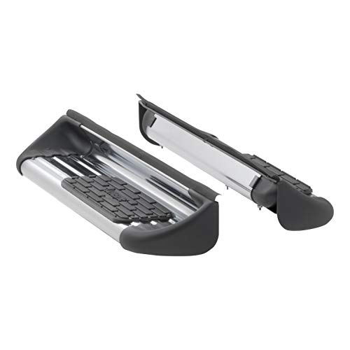 Luverne Truck Equipment 549225 Polished Stainless Steel Side Entry Steps Truck Running Boards