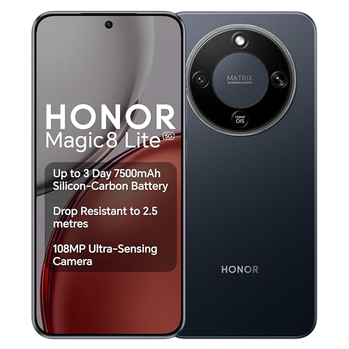 Smartphone Honor MAGIC 8 LITE 6,79' 8 GB RAM 256 GB Nero