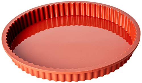 Silikomart Moule à tarte/quiche Bords cannelés Silicone Taille L