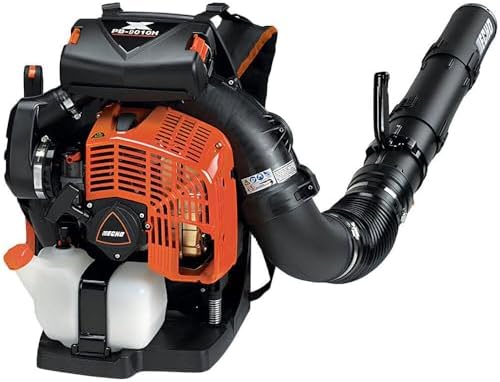 ECHO 220 MPH 1110 CFM 79.9 cc Gas 2-Stroke X Series Backpack Blower with Hip-Mounted Throttle PB-9010H