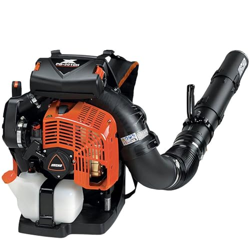 ECHO 220 MPH 1110 CFM 79.9 cc Gas 2-Stroke X Series Backpack Blower with Hip-Mounted Throttle PB-9010H