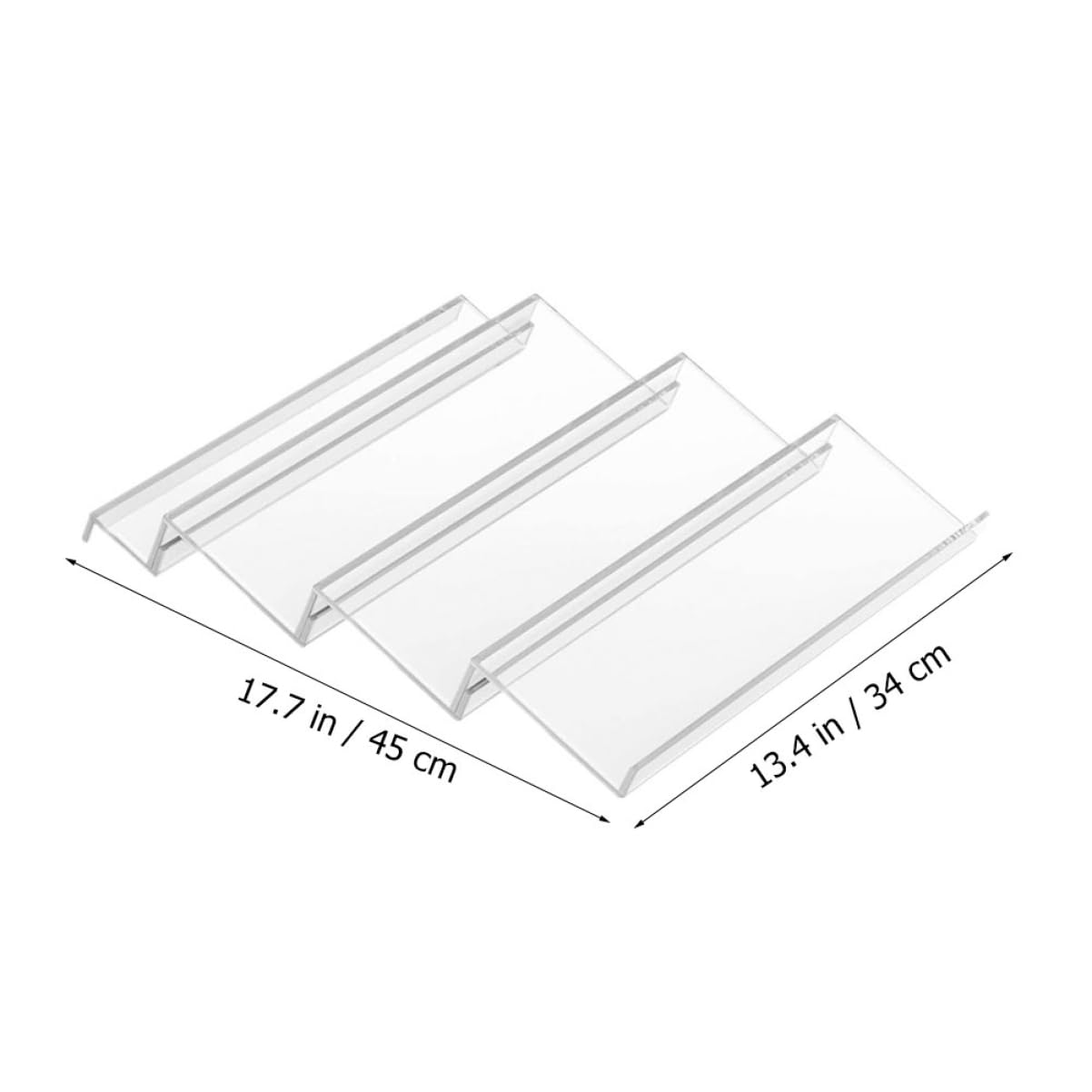 Mikinona Acryl Gewürzregal Organizer Erweiterbar für Gewürzflaschen