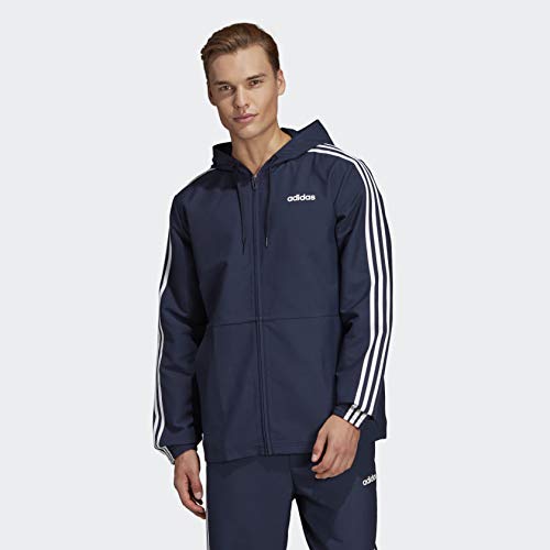 Image of adidas Men's Essentials 3-stripes woven Windbreaker