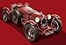 Italeri 4708S Alfa Romeo 1:12 8C/2300 1931-33 Building, Stand Model Making, Crafts, Hobby, Gluing, Plastic Kit, red, Mittel