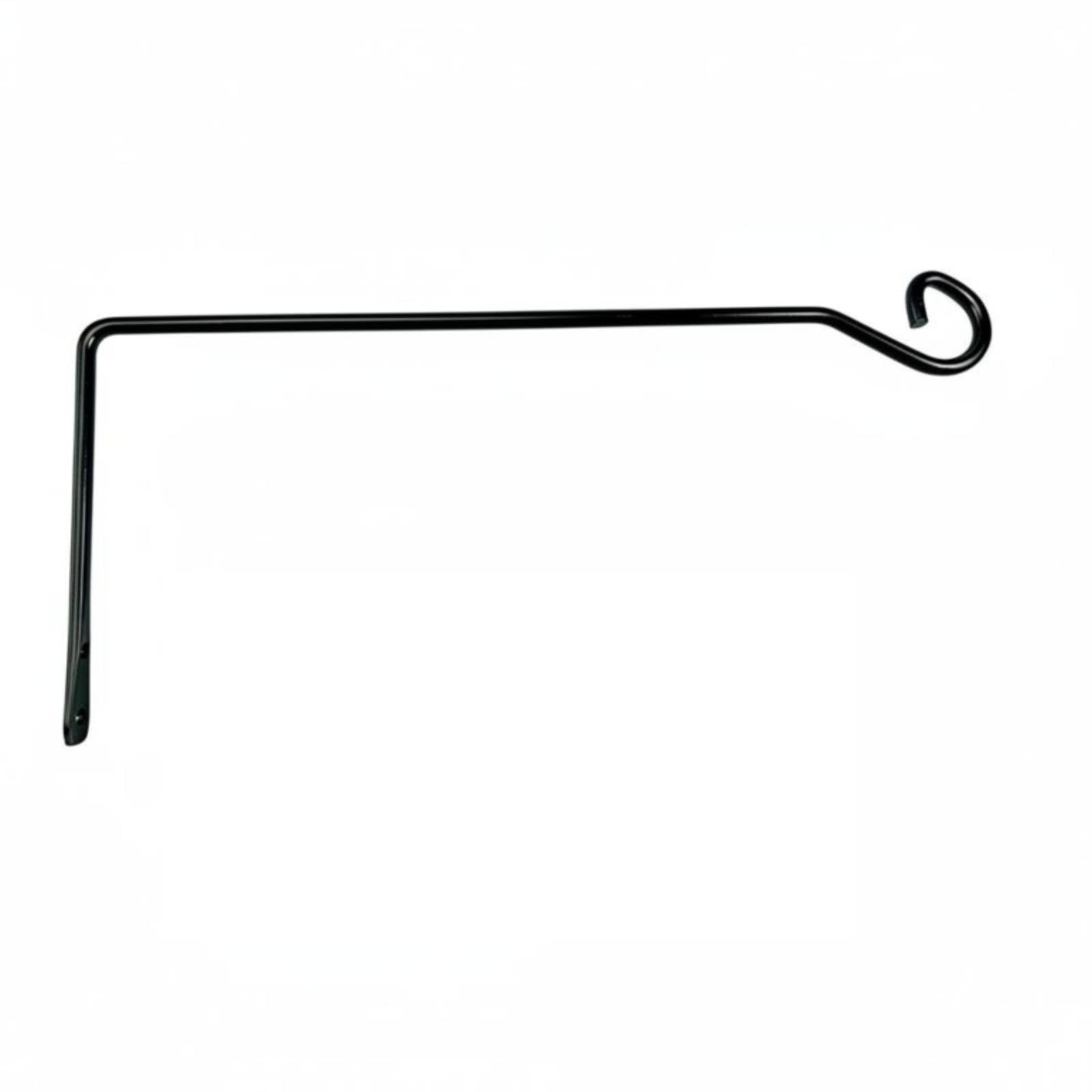 Metal Wall Mounted Plant Hook Outdoor Use Plant Hanger Hook Rust Resistant Garden Hardware for Balcony, Black, 16-36cm | Home & Garden | Yard, Garden & Outdoor Living-image-7