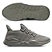 QIJGS Running Shoes for Men Tennis Athletic Gym Sneakers Mesh Lightweight Sports Fashion Workout Casual Shoes-Dark Gray-12