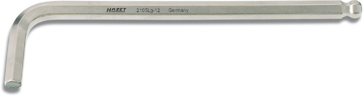 HAZET Winkelschraubendreher-Satz 2105ALG/10H, Innensechskant Profil