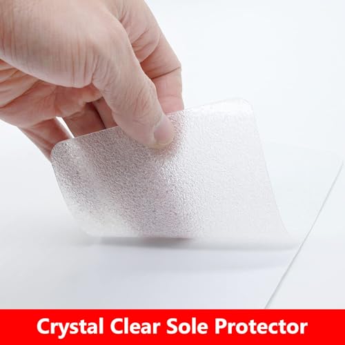 Image of Ashoesert Sole Protector for High Heels, Shoes Grips on Bottom of Shoes,Shoe Bottom Protectors Anti Slip Grips Self Adhesive Silicone Non Slip Shoe Pads