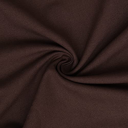 Image of NTBAY 2 Pack Pillows with Pillowcases, Soft Cotton Down Alternative 13x18 with Microfiber Zippered Pillowcases for Sleeping in Crib Bed - Machine Washable - Breathable Travel Pillow, Dark Brown
