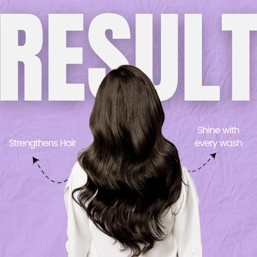 Image of ROM A5 Z | KHADI Herbal Shampoo | Strengthens & Conditions | Sulfate & Paraben Free (Wheat Protein (420 ML))