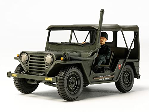Maqueta del Tanque M151A1 Vietnam 1:35 | Camión Utilitario de Guerra Militar Miniatura
