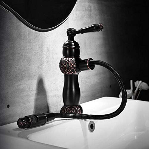Robinet de salle de bain extractible fini le lavabo difficile à rincer
