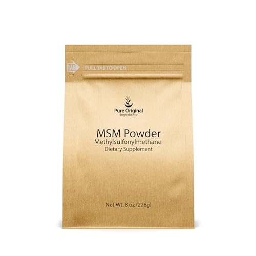 PURE ORIGINAL INGREDIENTS Methylsulfonylmethane Powder 8 Oz