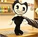 WSZOK Peluches Bendy Doll De 50 Cm Y El Juguete De La Máquina De Tinta De Peluche De Peluche Juego De Suspenso De Halloween Muñeco De Peluche Regalo Suave para Niños