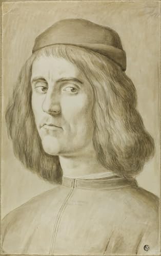 Affiche Toile Portrait Sandro Botticelli, impression d'affiches 60x90cm mural