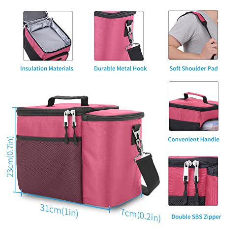 TOP&TOP Insulated Lunch Box and Cooler