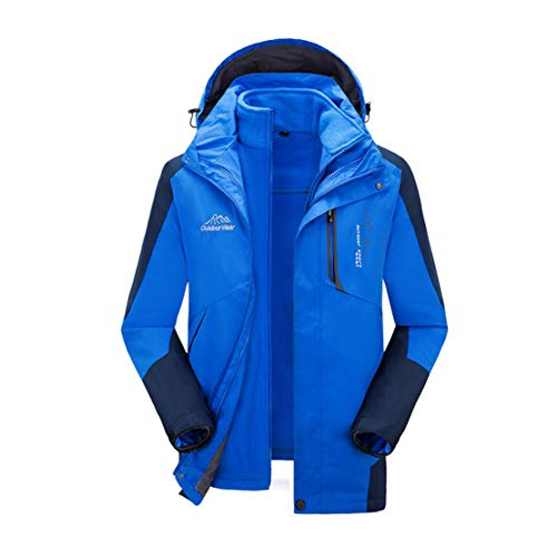 Veste coupe-vent alpinisme haut de gamme homme doublée hiver