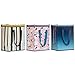 PLANET E Reusable Grocery and Picnic Bags - Colorful Collapsible Multipurpose Heavy Duty Utility Tote with Insulated Zippered Cooler (Pack of 3)