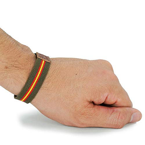 HAND-PRO-Pulsera-espana-Hombre-Pulsera-Guardia-Civil-Goma-Elastica-Pulsera-espana-Cuero-Pulsera-Bandera-espana-Cinta-Bandera-espana