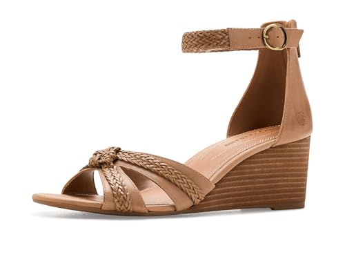 Lucky Brand Jaelah Braided Wedge Sandal, Cortado, 8