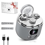 2026 Pro 4 IN 1 Elektrischer Nagelknipser LED-Licht mit Vergrößerungsglas, 3 Geschwindigkeiten zum Trimmen und Polieren von Nägeln, für Babys, Ältere Menschen und Erwachsene, Nägel einfach kürzen