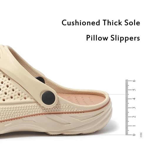 Women Men Orthopedic Clogs Arch Support Garden Shoes Sandals Slippers with Plantar Fasciitis Insoles3