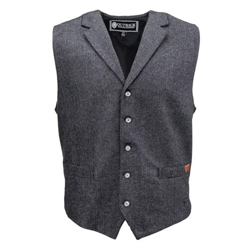 Outback Trading Wool Western Vest