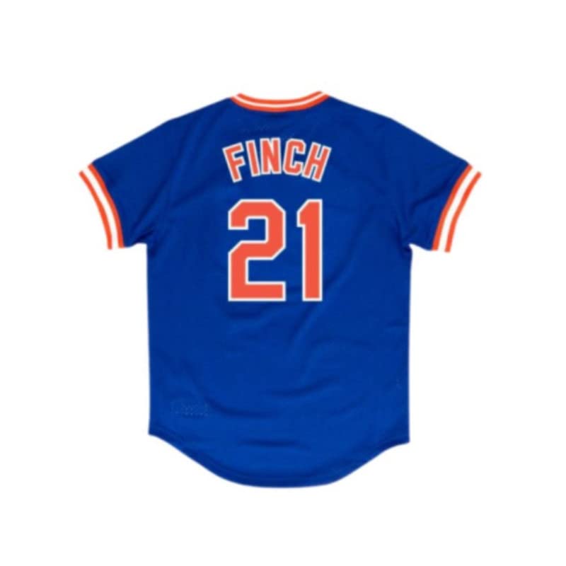 SIDD Finch 21 Stitch New York Baseball Jersey April Fools' Day Prank