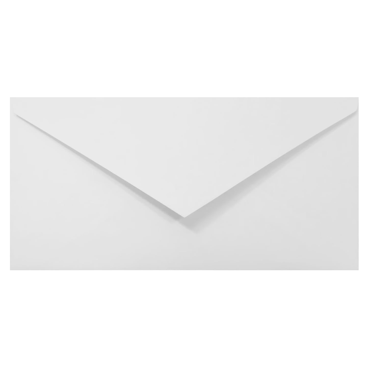 Netuno 500 Long White envelopes 110 x 220 mm 4.33 x 8.66 in 100gsm Office Envelope Business envelopes Elegant Envelope for Letters Wedding Invitations Baptism First Communion Greeting Cards documents