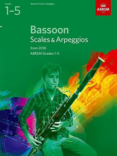 Bassoon Scales & Arpeggios, ABRSM Grades 1-5: from 2018