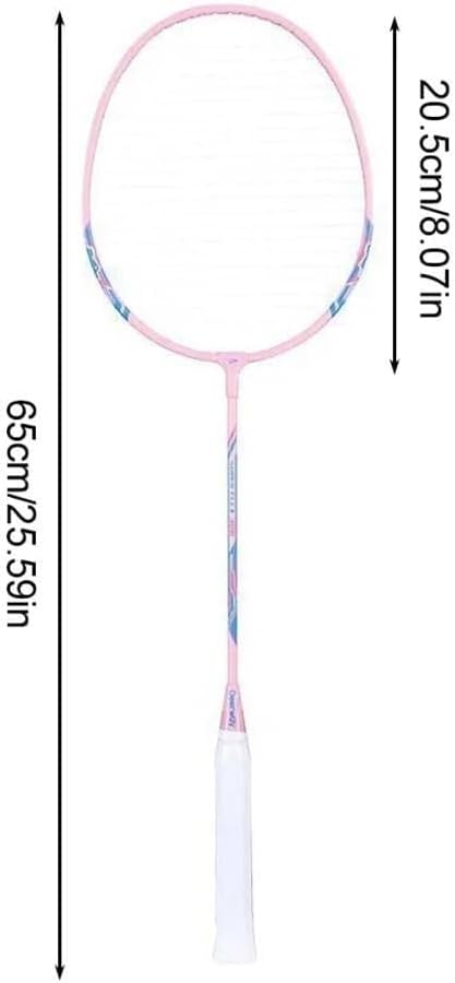 Badminton Racket Squash and Carrying Bag Cover Indoor Rapid Exercise,Adult Training Attack Set